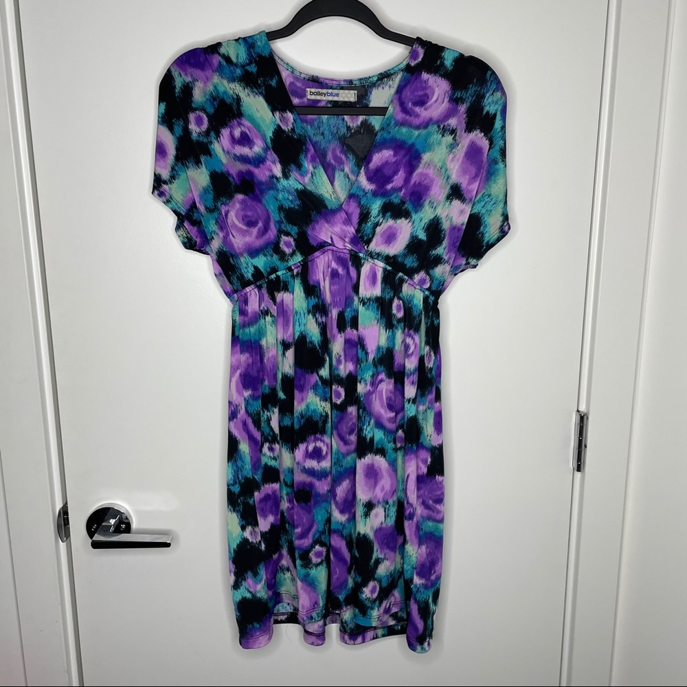 🦋5/20$🦋 Bailey Blue vibrant floral dress
